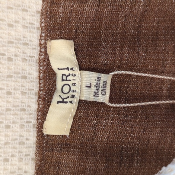 Kori America Lace Yoke Blouse - Picture 3 of 4